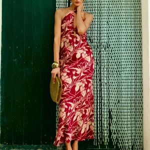 Brand New Reformation Yesenia Silk Dress XS